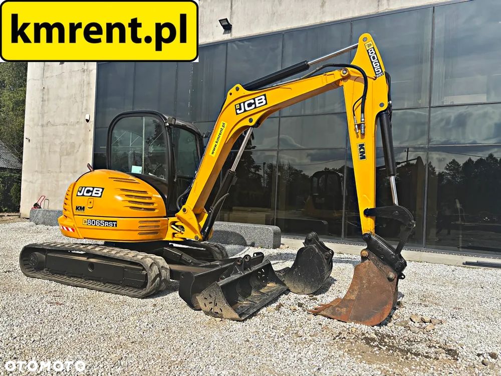 JCB 8065 MINI-KOPARKA 2010 R. MTH:4906! | CAT 307 JCB 855 - 6