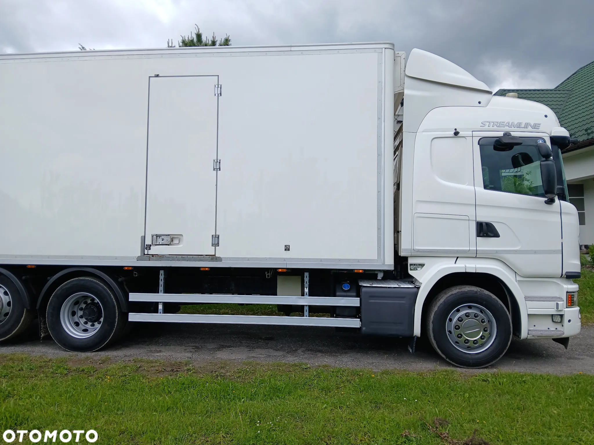 Scania R410 R450 6X2 BEZ EGR  ZABUDOWA CHLODNIA CHEREAU 19 PALETOŚ SKRETNA SPROWADZONY ZESTAW TANDEM PRZEJAZDOWY - 3
