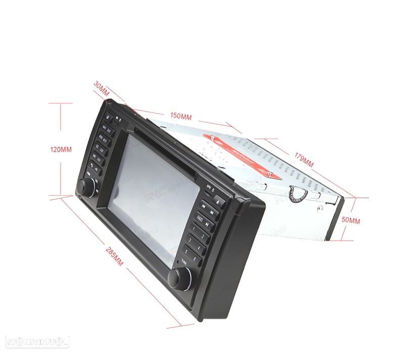 AUTO RADIO 2DIN 7" BMW SERIE 5 E39 95-03 USB GPS TACTIL HD - 4