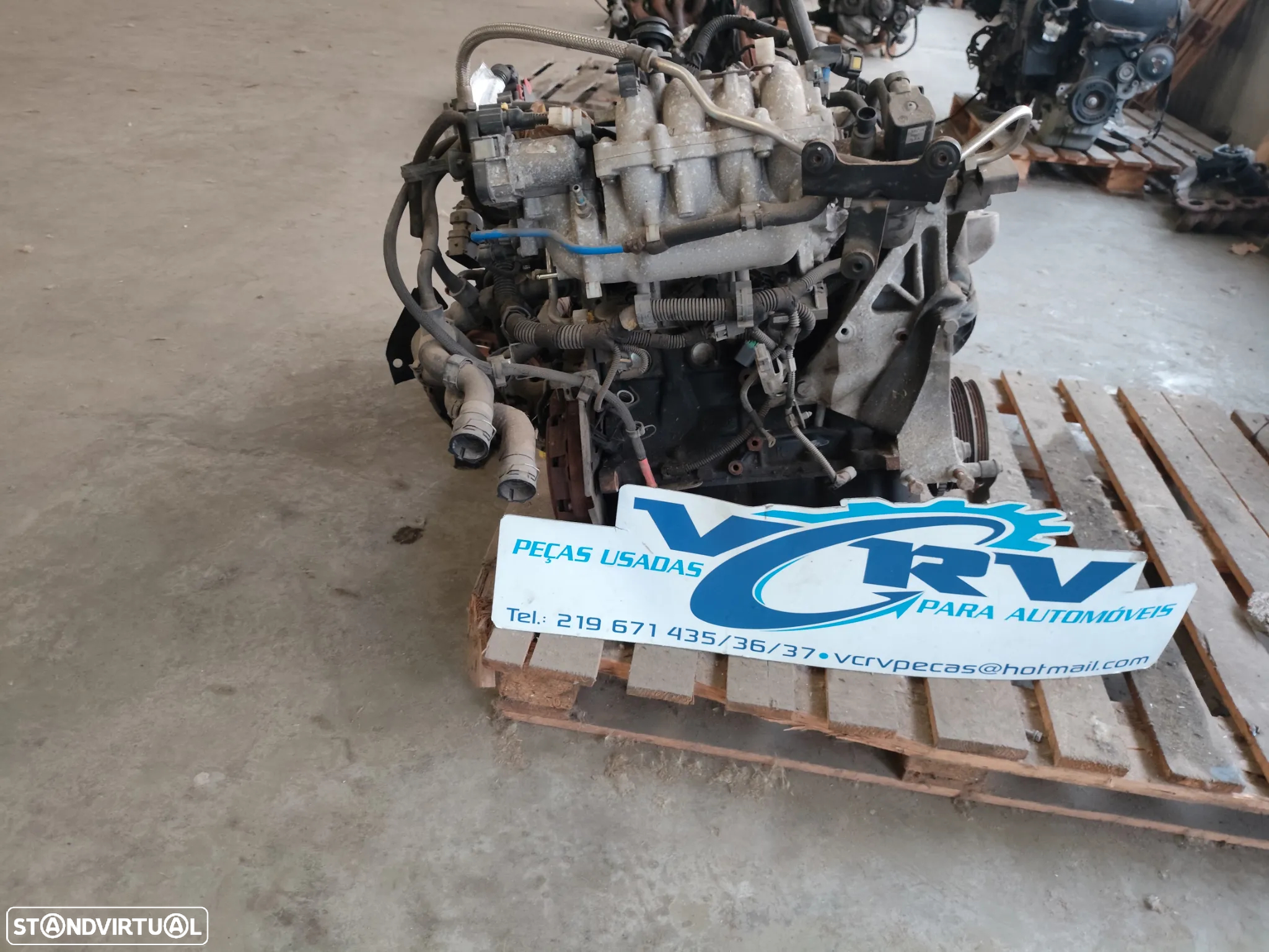 Motor Fiat Qubo 1.2i / GPL 2009 Ref: 950 A 1000 - 3