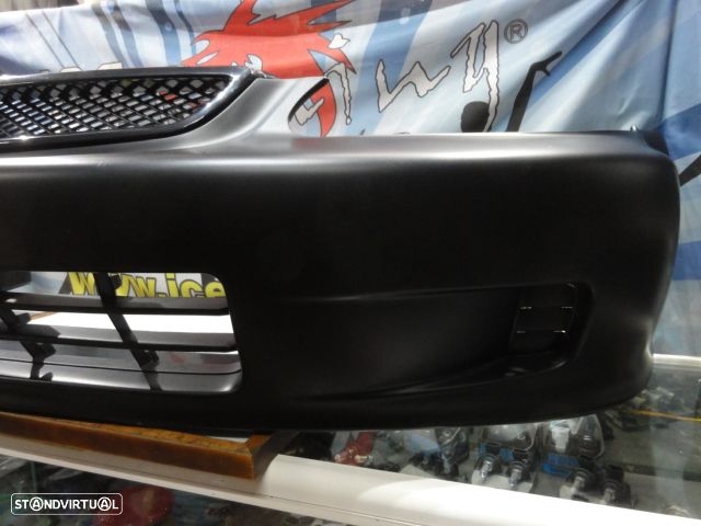 Para-choques frontal honda civic 1999-2001 2 / 3 / 4 portas em plástico ABS - 13