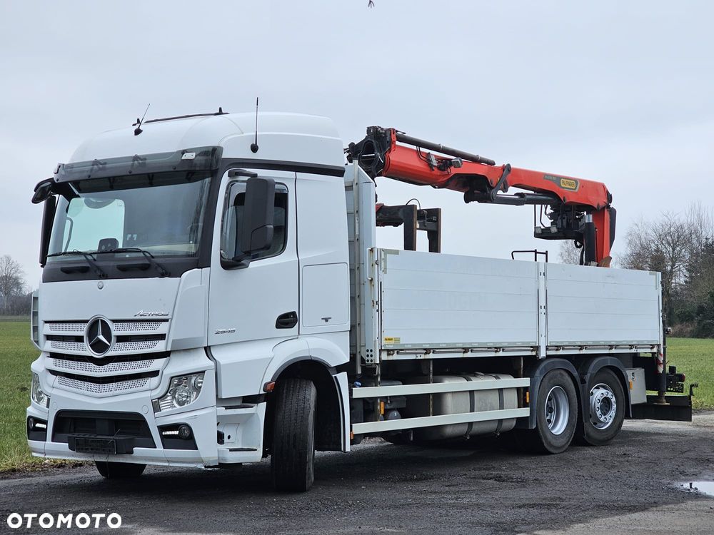 Mercedes-Benz Actros 2545 6x2 | Palfinger HDS| Zawieszenie pneumatyczne  | 340 tys. km | Euro 6 - 12
