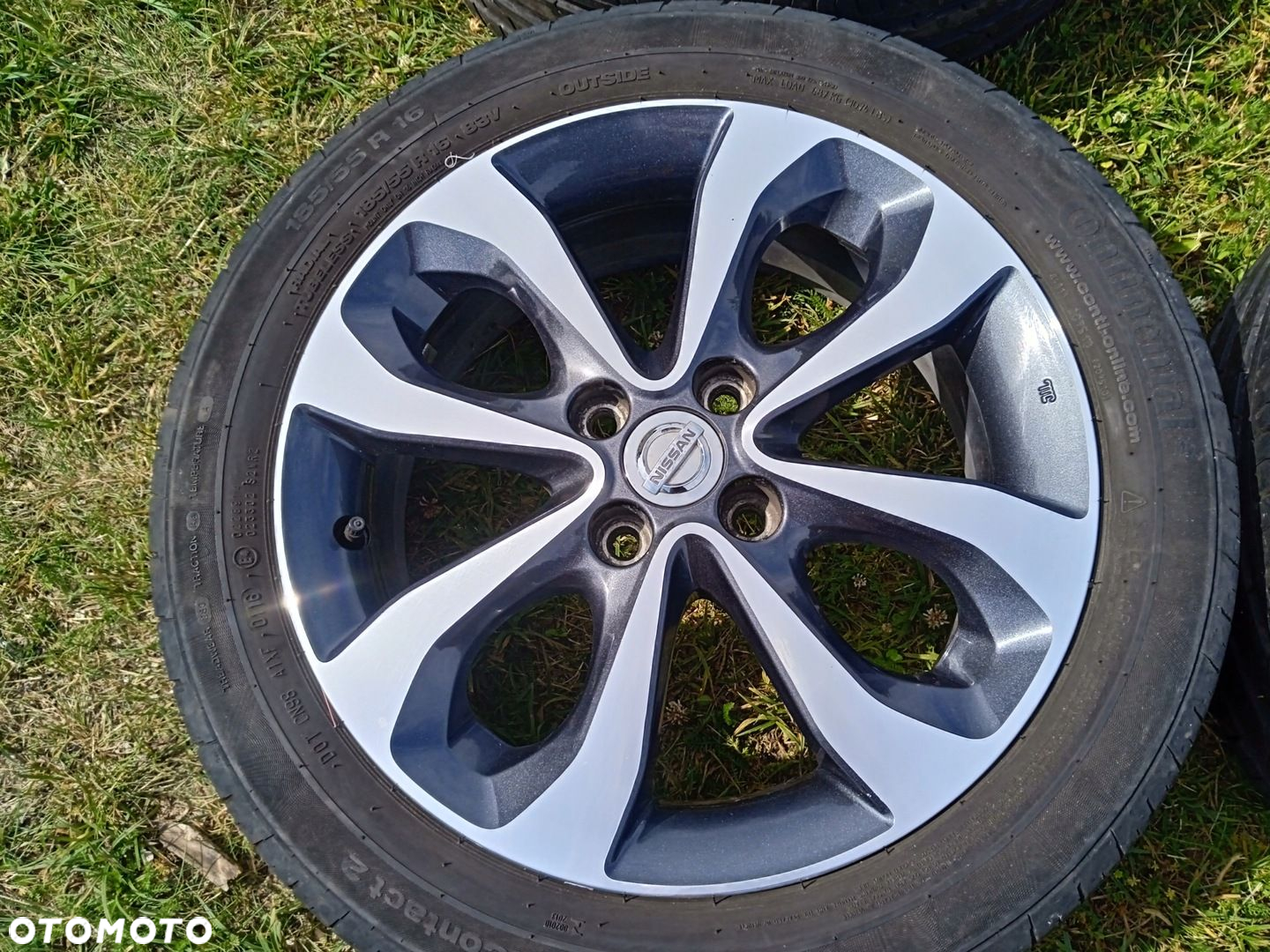 felgi aluminiowe 4x100 Nissan Micra opony lato 185/55 R16 mm - 4