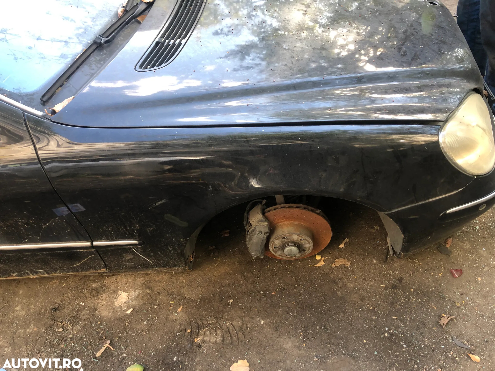 Aripa stanga fata/aripa dreapta fata Mercedes Benz S W200 negru - 4