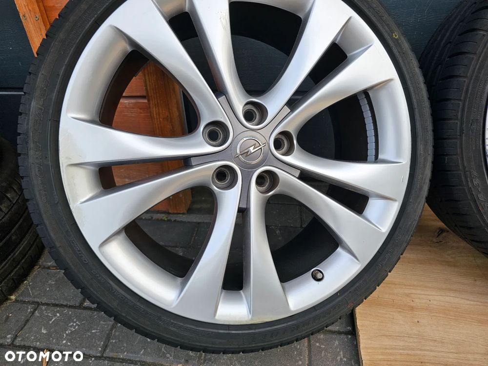 FELGI ALUMINIOWE KOŁA OPONY LETNIE WZÓR OPC 2021R OPEL INSIGNIA A R20 8,5J 5x120 ET45 245/35/20 - 21