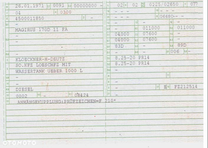 Iveco MAGIRUS 170D 11 FA - 14