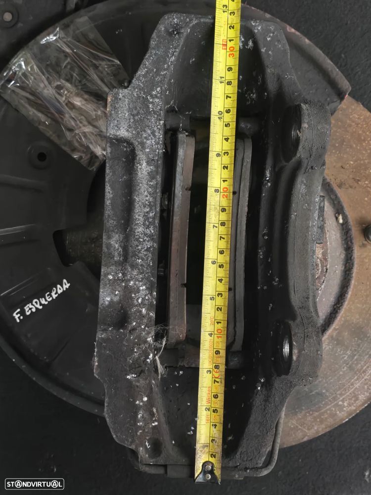 Conjunto Travões Frente ORIGINAL Brembo Audi Q7 4L 2006+ (Pinças + Discos + Proteções + Parafusos) - 18