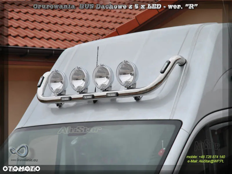 Orurowanie na Halogeny Dachowe do Busa - 10