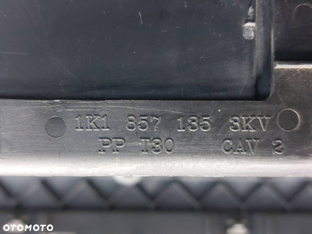 SCHOWEK PASAŻERA VOLKSWAGEN GOLF VI 1K1857289L 1K1857097CA 1K1857135 - 8