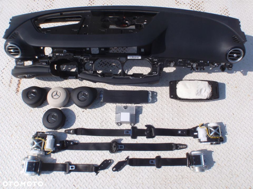 MERCEDES E CLS W213 W238 W57 DESKA KONSOLA KOKPIT PULPIT PÓŁKA PARAPET PODUSZKI AIRBAG regeneracja ! - 3