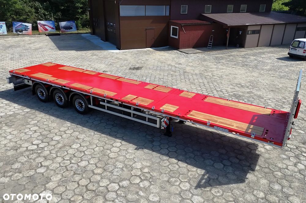 Inny PLATFORMA rozciągana pod standard siodło TELEMEGA 13.600mm + 7.500mm rozciągu, ADR EX3, kontenery, konstrukcje, maszyny - 3