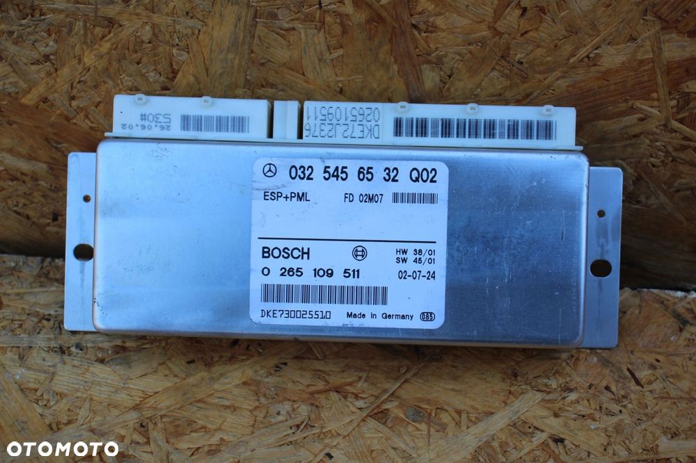 Moduł sterownik komputer ESP Mercedes 0325456532 - 1