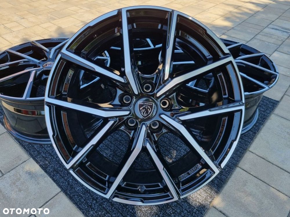 Felgi DS 18 " Nowe aluminiowe 5x108 DS4 , DS7 Crossback DS9 czarny/poler - 1