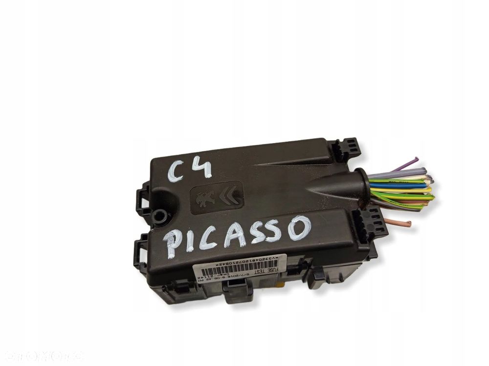 Skrzynka Ramka Bezpieczników Citroen C4 II Picasso 9806192580 - 2