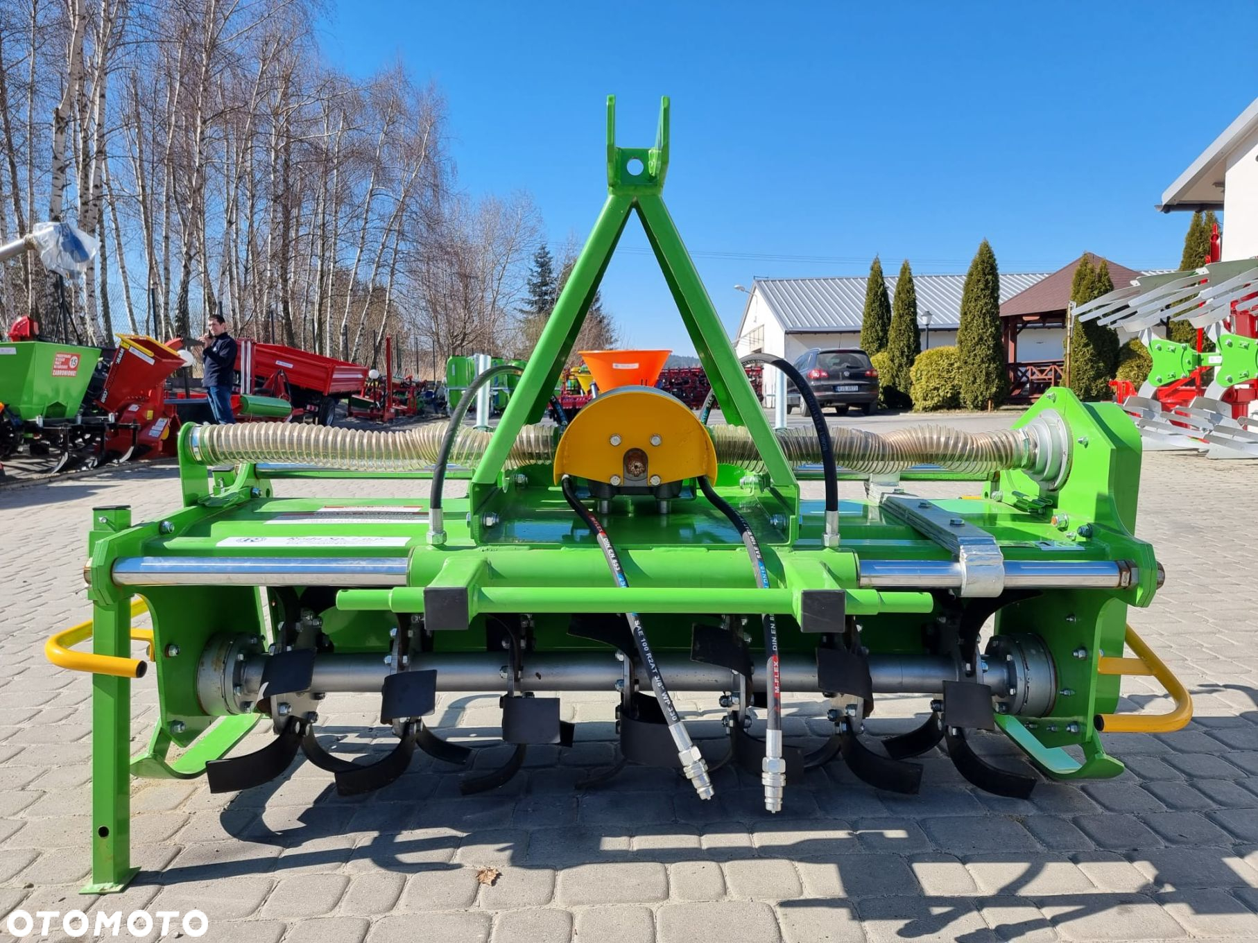 Glebogryzarka Glebogryzałka Virgo z przesuwem hydraulicznym Bomet Strumyk - 5