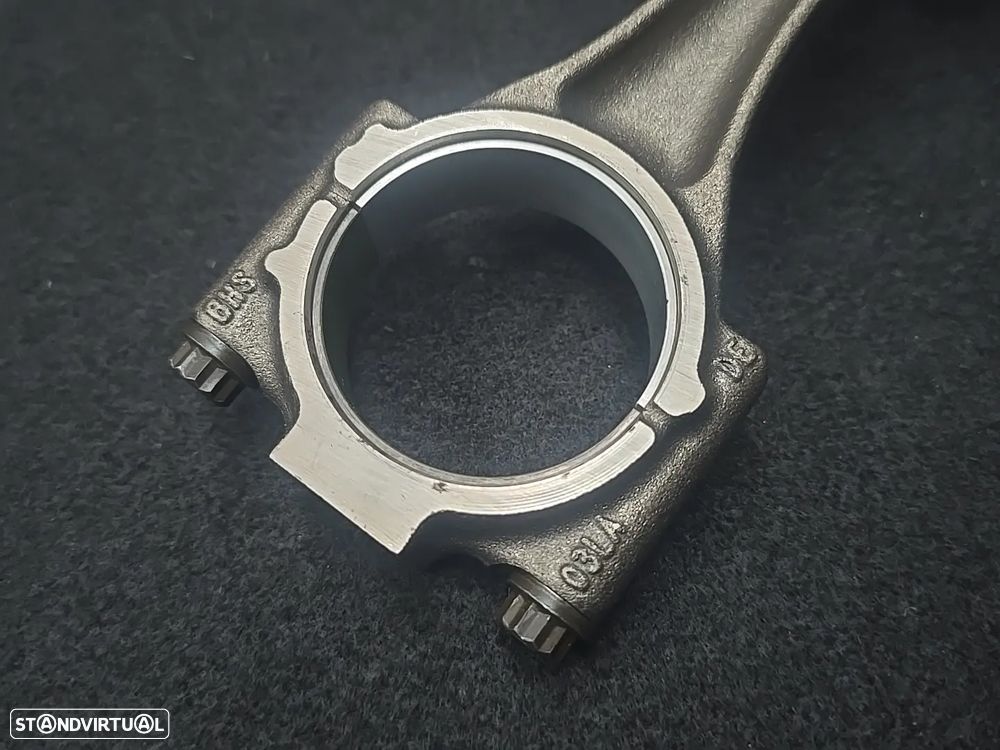 Biela com Piston do motor originais para audi volkswagen 1.6 Tdi 2008+ 03L (4x no estoque) - 4