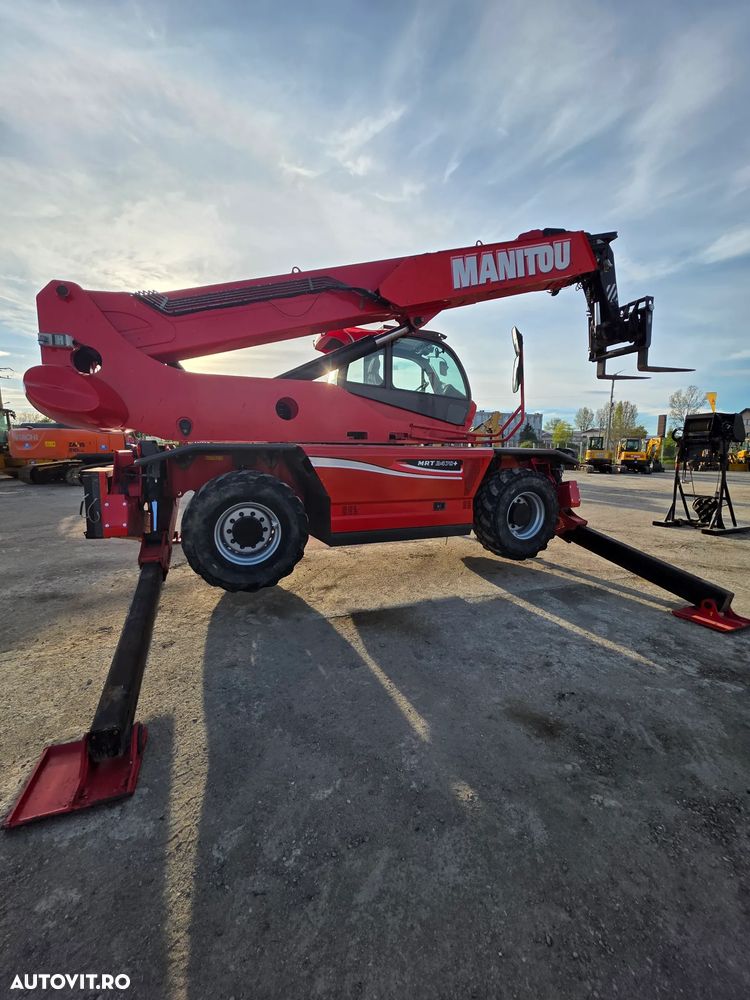 Manitou MRT2470+ rotativ roto incarcator telescopic manitou merlo jcb - 6