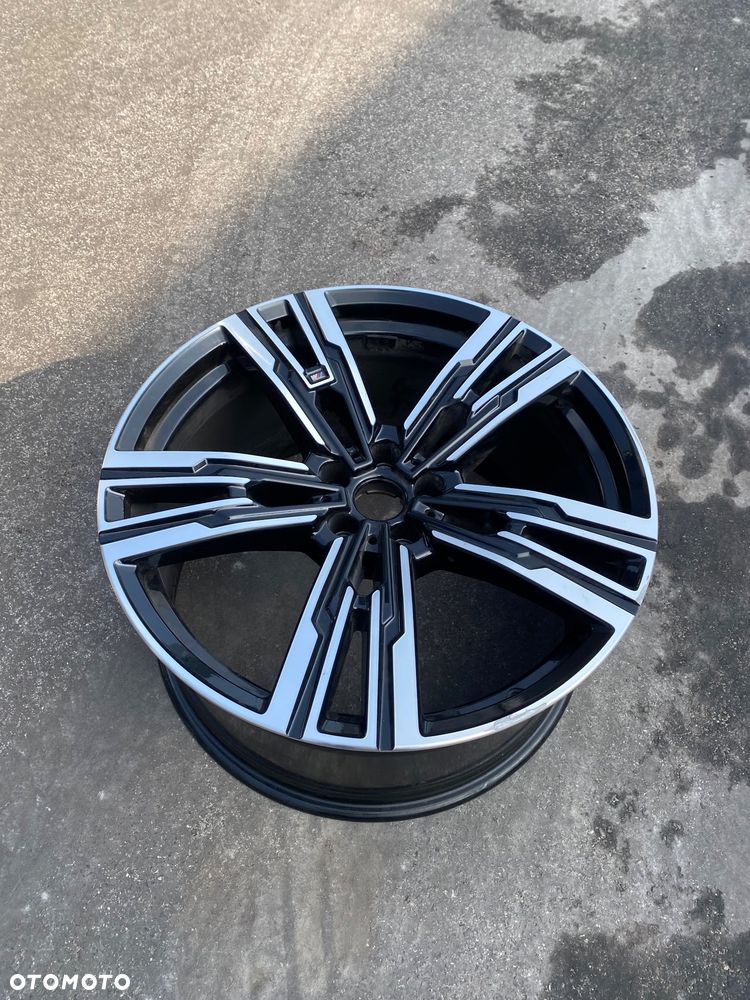 BMW 7 G70 i7 G70 X3 G45 M pakiet M-pakiet STYLING 908M M908  5A19DF1 ORYGINALNA ! felga aluminiowa alufelga Star-Spoke 908 21 cali 21” 10.5Jx21 ET44 5x112 10 1/2 J x 21 ET 44  CMS 1316-2032614 - 4