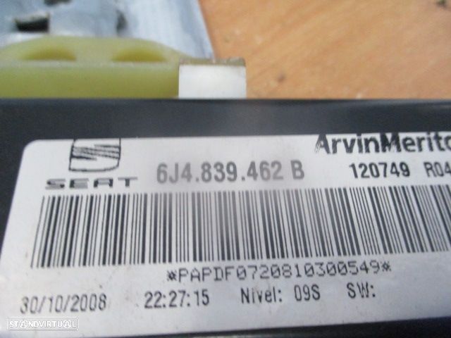 Elevador Manual 6J4839462B SEAT IBIZA 4 6J FASE 1 2008 1.4TDI 80CV 5P VERDE TD - 3