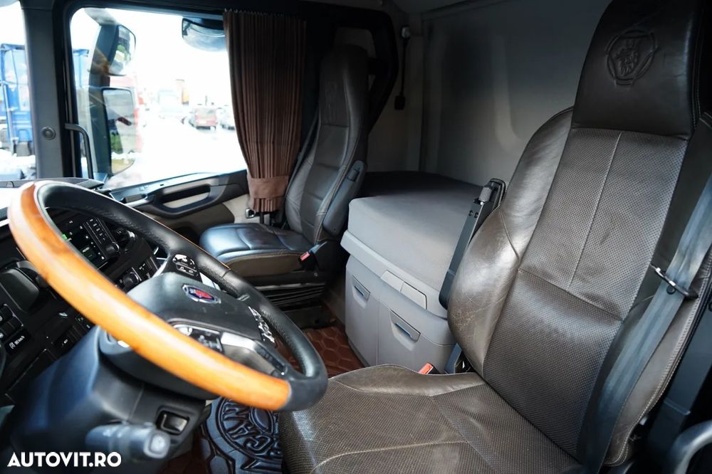 Scania S 500 / RETARDER / I-PARK COOL / JANTE DIN ALIAJ / PIELE / ANVELOPE 100% - 26