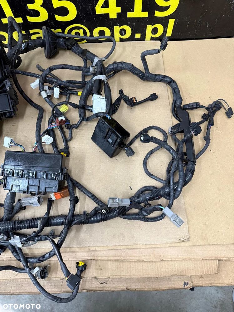 Nissan Qashqai II J11 1.5 DCI INSTALACJA KOMORY SILNIKA LAMP 240124ED3B - 3