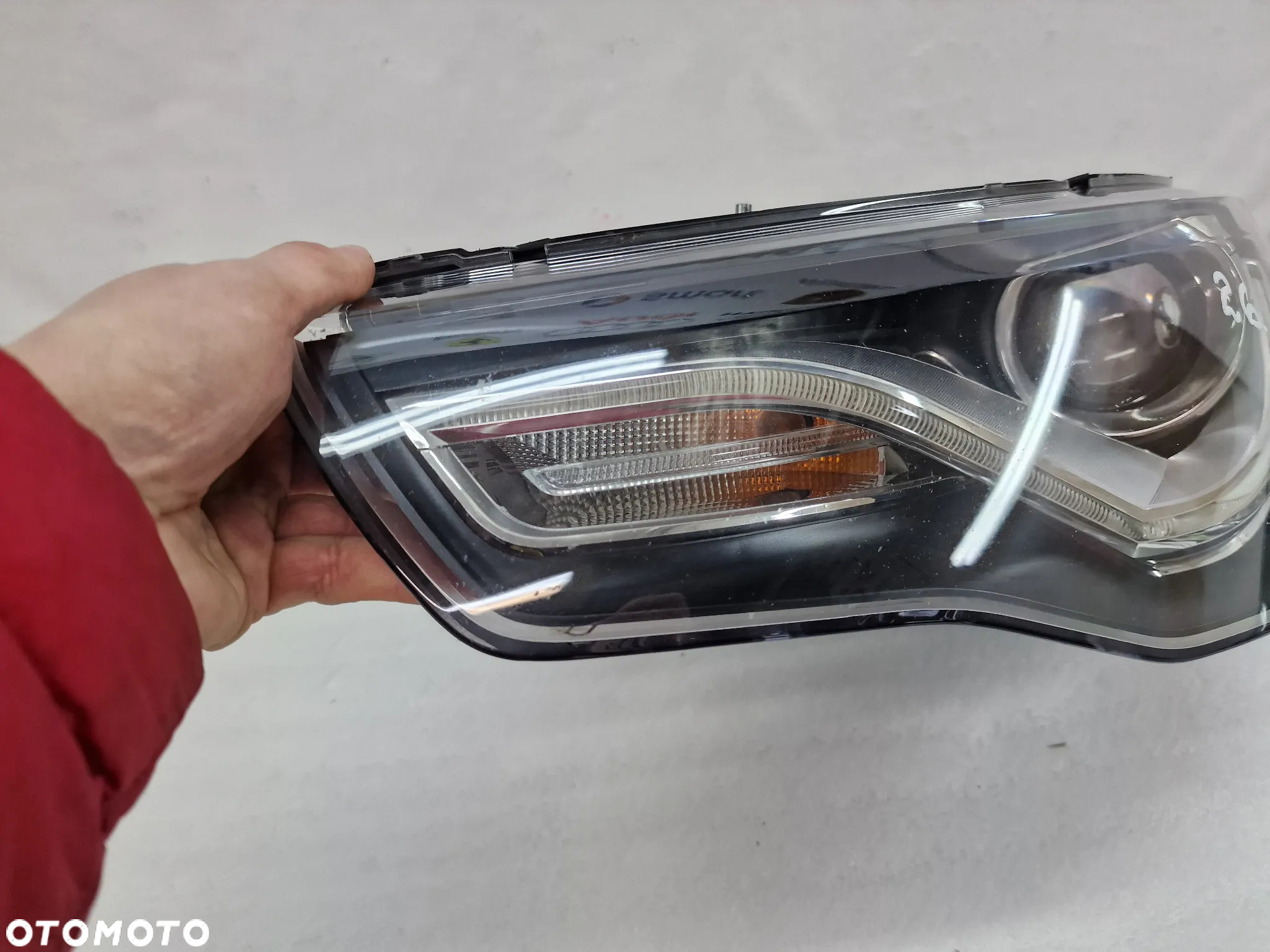 AUDI A1 8X0 10- XENON + LED LEWY LEWA LAMPA PRZEDNIA PRZÓD , ŁADNA , NIEUSZKODZONA , NR 8X0941005 , NR AUKCJI LPP26 - 9