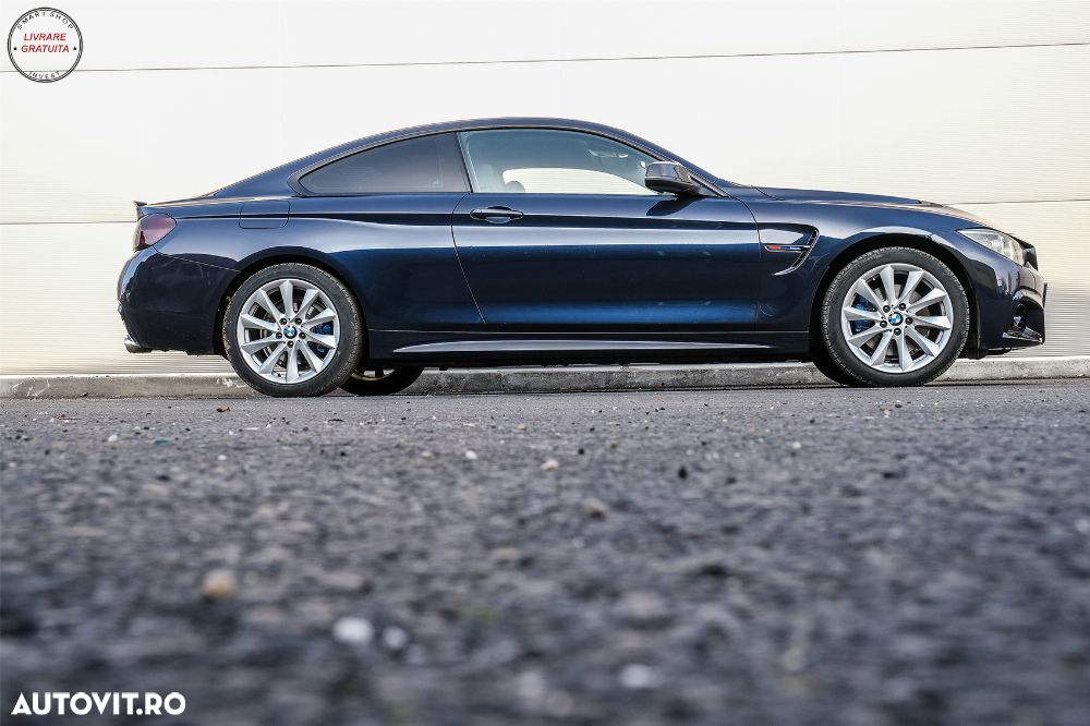 Aripi Laterale BMW 4 Series F32 F33 F36 (2013-02.2017) Ornament Negru M4 Design- livrare gratuita - 17