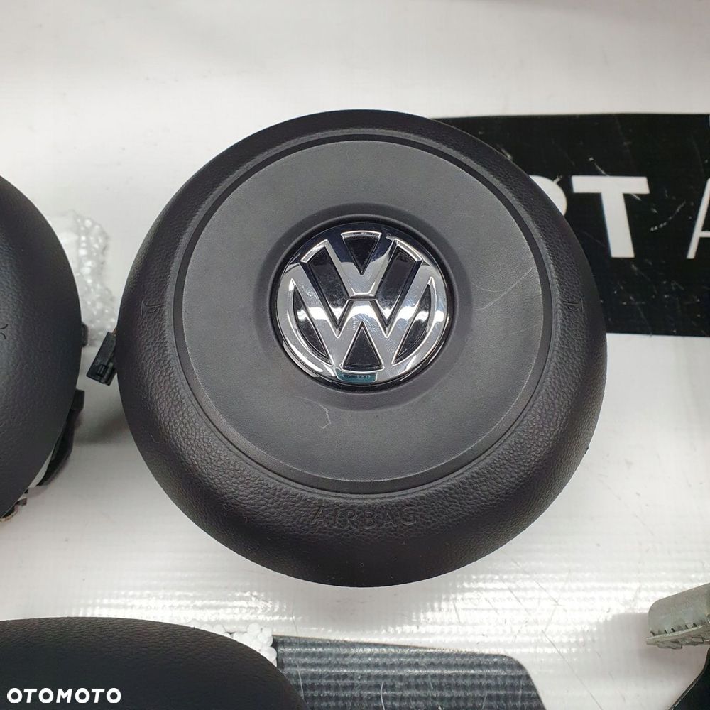 VW TIGUAN 2 II DESKA ROZDZIELCZA KONSOLA KOKPIT PULPIT PODUSZKI AIRBAG AIR BAG PASY KIT SET - 9