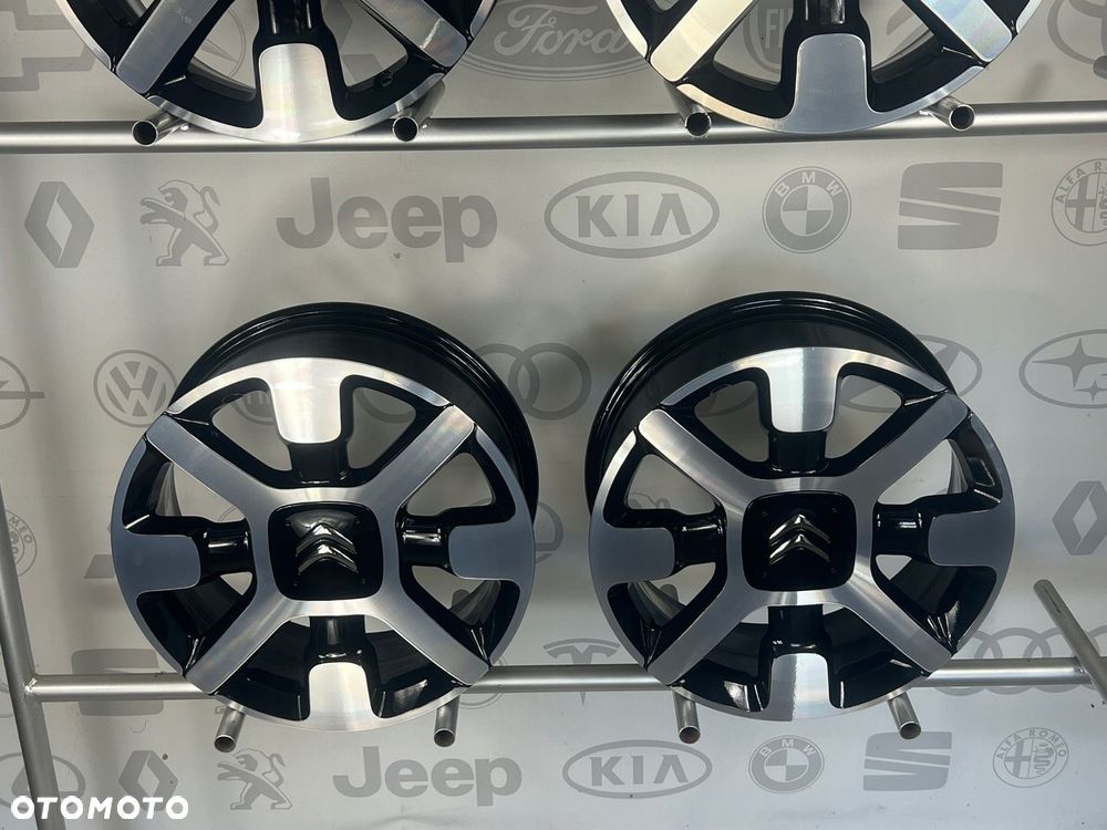FELGI ALU CITROEN C4 CACTUS C3 BERLINGO PEUGEOT 17 4X108 ET19 ORYGINALNE - 4