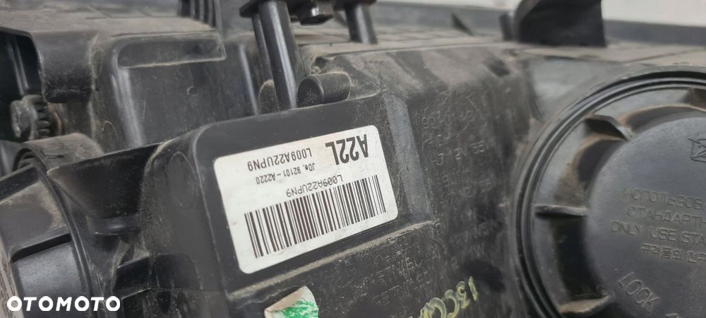 kia ceed ii lampa lewa reflektor soczewka h7+h7+led eu - 10