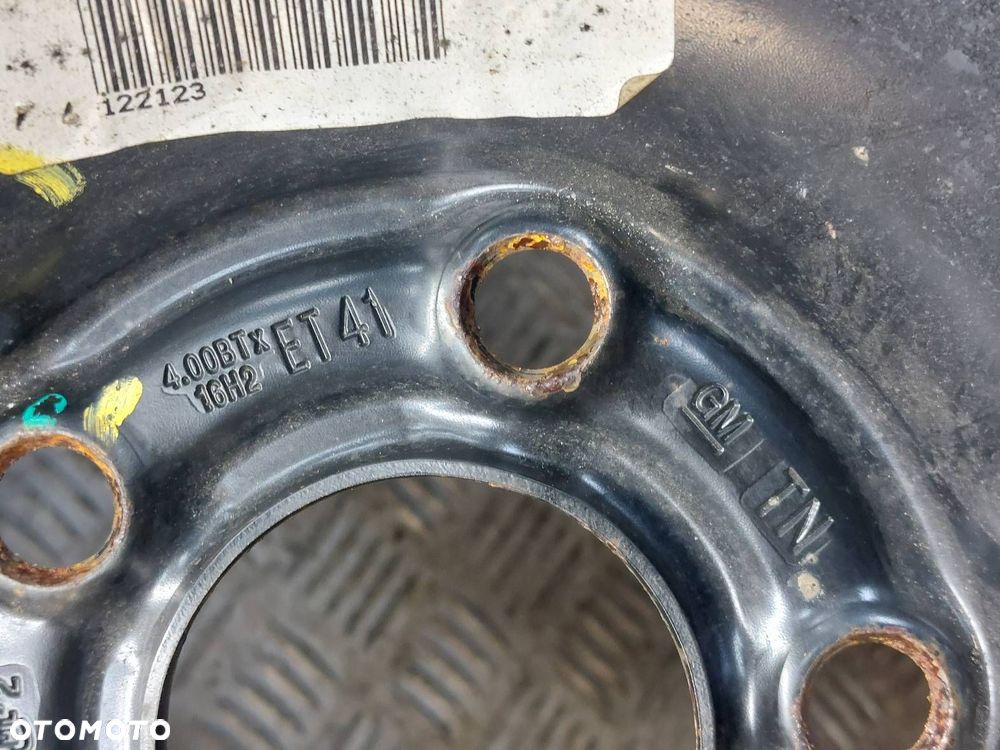 ORGANIZER WKŁAD BAGAŻNIKA + DOJAZDÓWKA 5x110 4Jx16 115/70R16 OPEL ASTRA H - 8