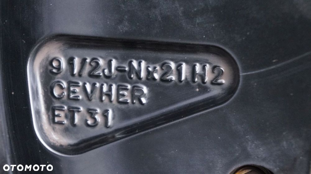 VW TOUAREG 3 III FELGA ALUMINIOWA 760601025AJ 760601025AM 9,5J 21 cali ET31 - 4