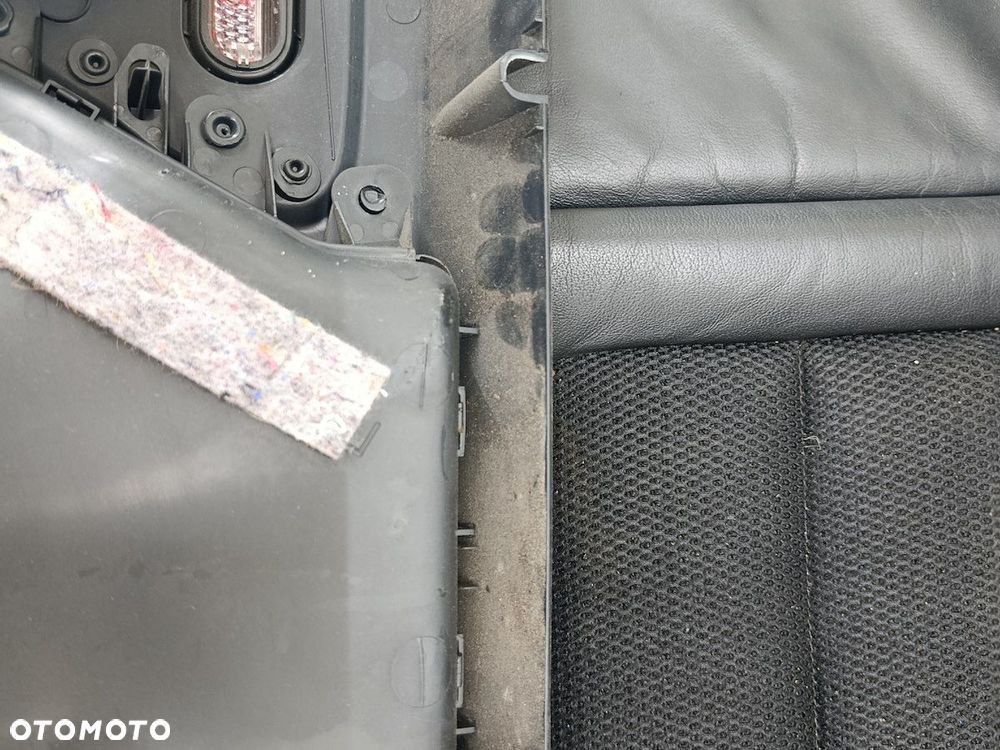 FOTELE KANAPA BOCZKI PÓŁ-SKÓRA KOMPLET SKODA OCTAVIA II - 11