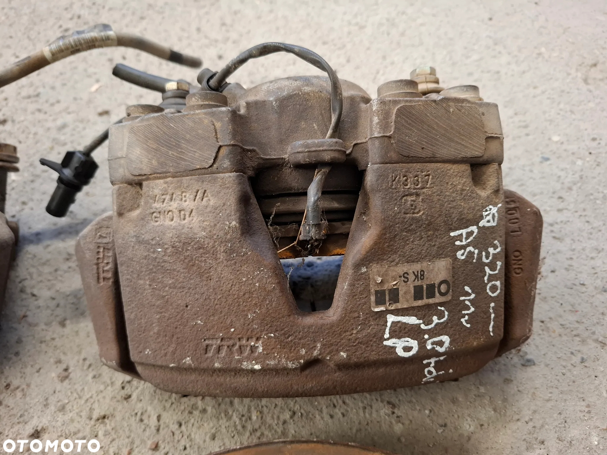Zestaw Swap Hamulców Zacisk Tarcze 320mm Przód Audi A4 B8 A5 8T - 2