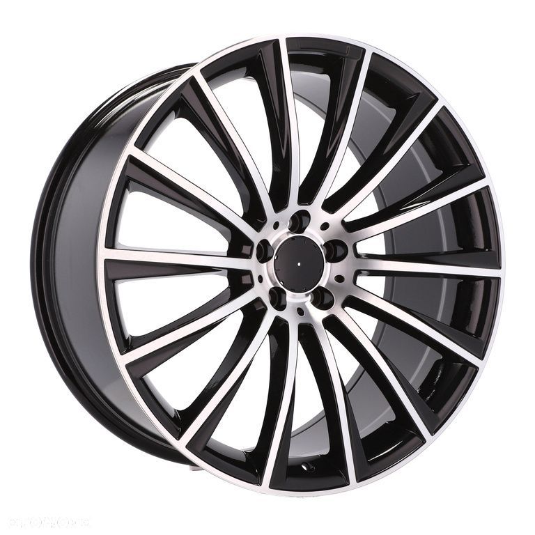 4x Felgi 22 5x112 m.in. do MERCEDES ML W166 W164 GL X164 X166 GLK GLE EQS X296 - B1048 - 3