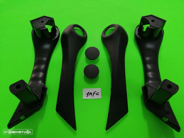 Kit de punhos Pegas das portas Renault Megane II Mk2 2001 a 2007