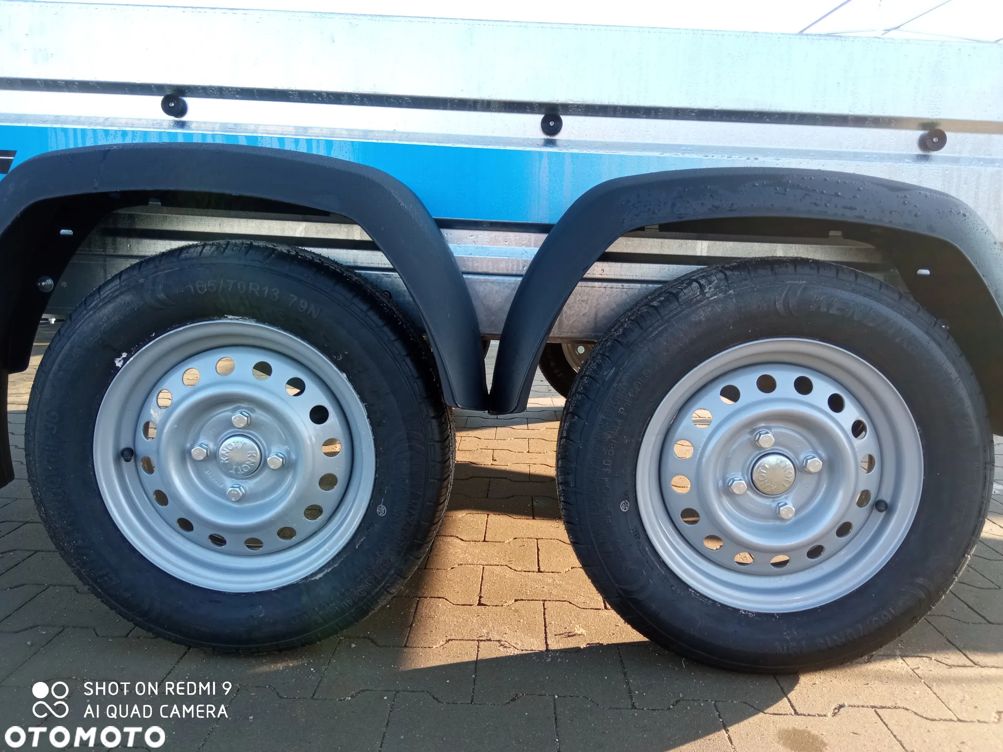 Faro PRZYCZEPA 263x150x35, 2 OSIE, DWUSIOWA lekka 750kg - DOSTAWA POD DOM! - 7