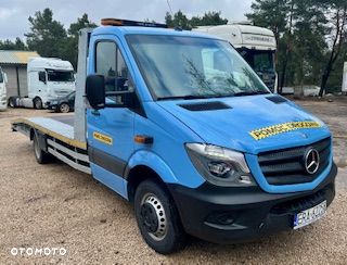 Mercedes-Benz SPRINTER 316CDI POMOC DROGOWA AUTOLAWETA AUTOMAT WCIĄGARKA BELKA OSWIETLENIOWA FULLLEDY NA PODUSZKACH KLIMA 2015r NA BLIŻNIAKACH NAJAZD DŁ:4.5m ŁADOWNOSĆ:1650kg DMC:3500kg - 6
