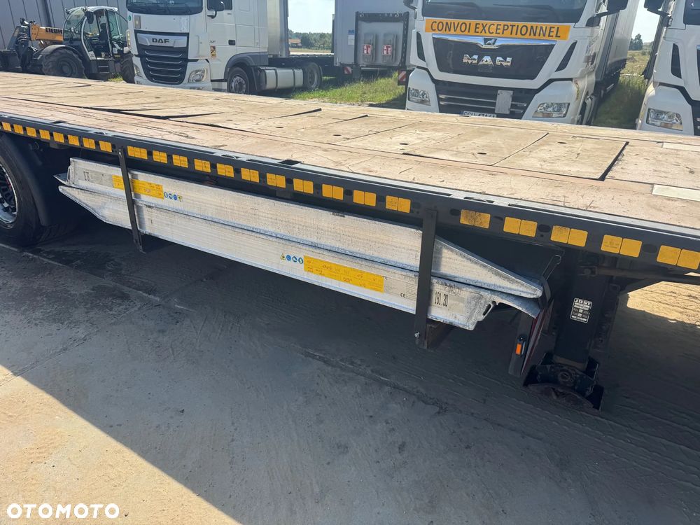 Kögel SN24 / platforma / najazdy / wciągarka - 5