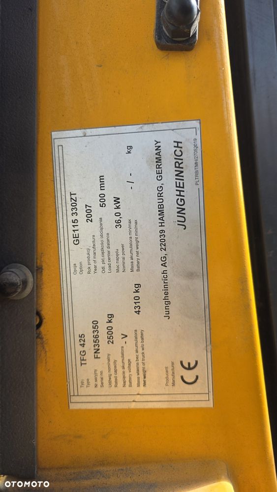 Jungheinrich TFG 425 - 3