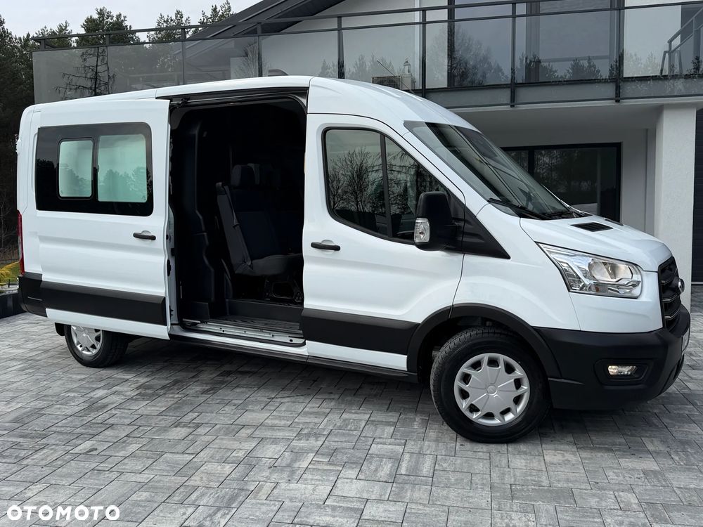Ford Transit 4x4 AWD Brygadowy 6 osób / Salon PL / Bogate wyposażenie / HAK / Fabryczna zabudowa / Warsztat / Stan jak nowy! - 1