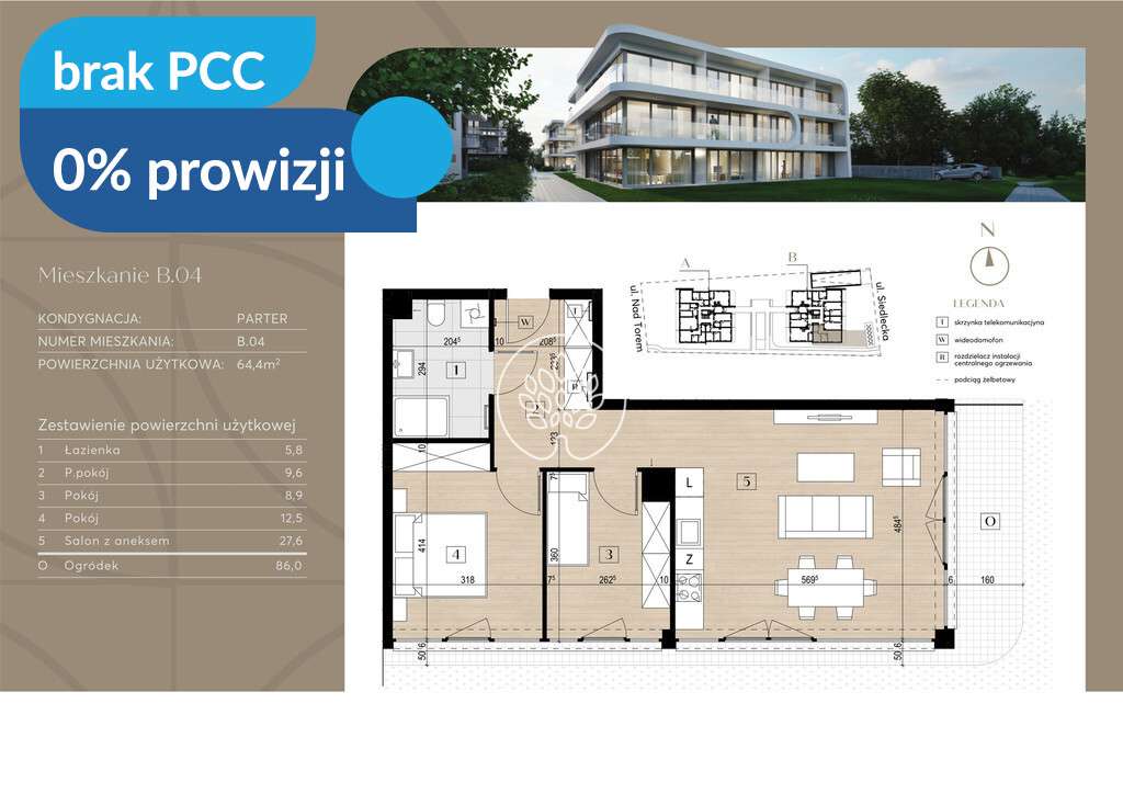 Spokojne Czyżkówko - 0% PROWIZJI