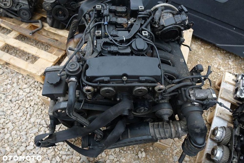 SILNIK KOMPLETNY MERCEDES W203 1.8 KOMPRESOR 1212121221OEM - 1