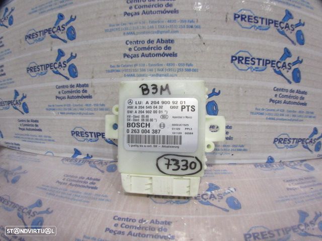 Modulo A2049009201 A2045450432 A2049020001 0263004387 MERCEDES W204 S204 2010 C220cdi 170CV 5P PRETO Modulo Sensores De Estacionamento - 1