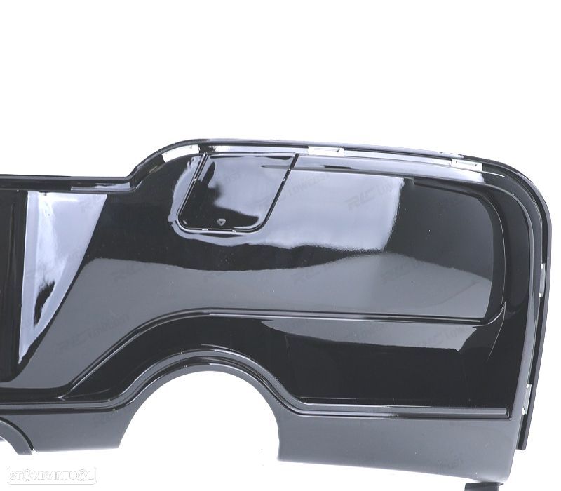 DIFUSOR BMW F20 F21 11-15 PRETO BRILHANTE LOOK M PERFORMANCE - 2