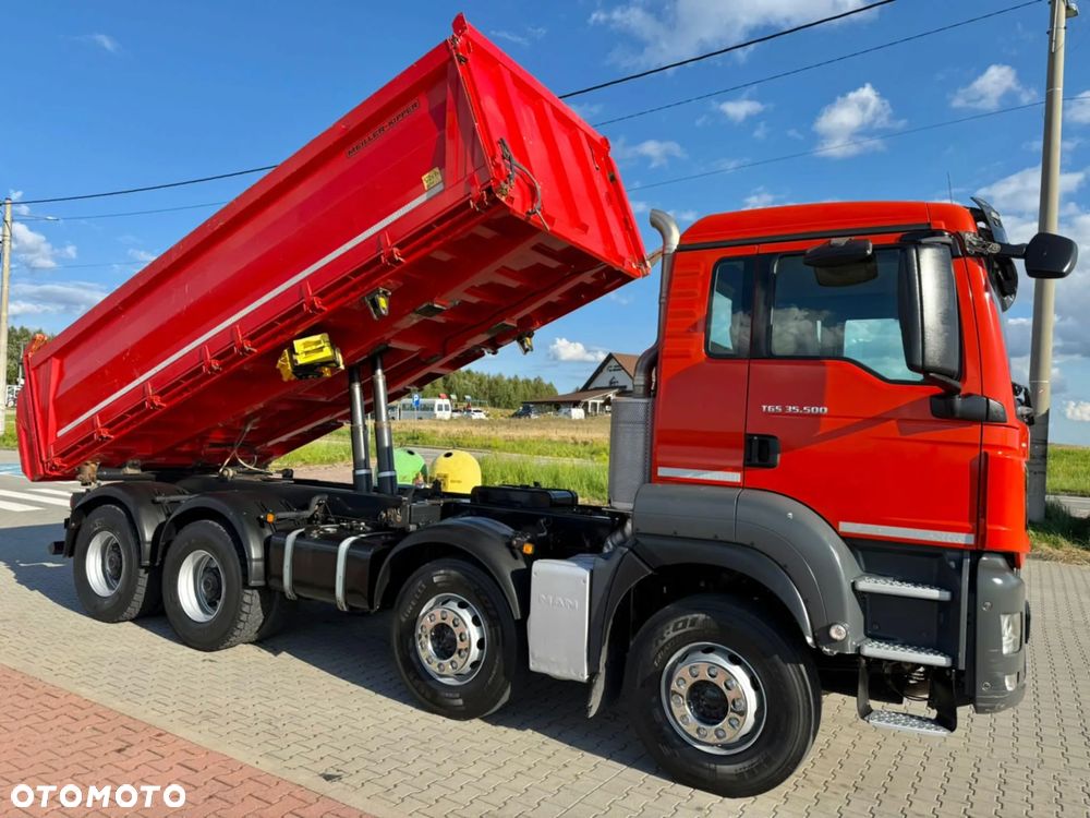 MAN TGS 35.500 *8X4, WYWROTKA, BORDMATIC, MEILLER KIPPER, EURO 6, 330TYŚ PRZEBIEGU* - 3