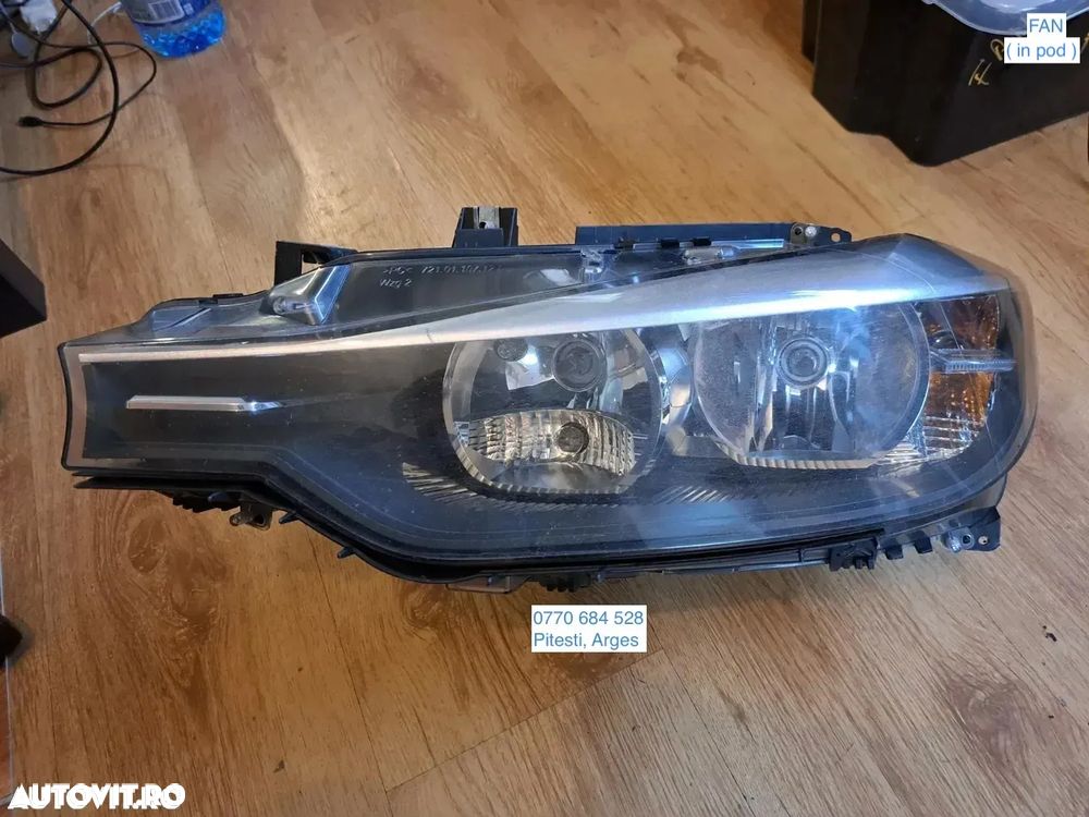 Far stanga original halogen BMW Seria 3 F30 F31 - 1
