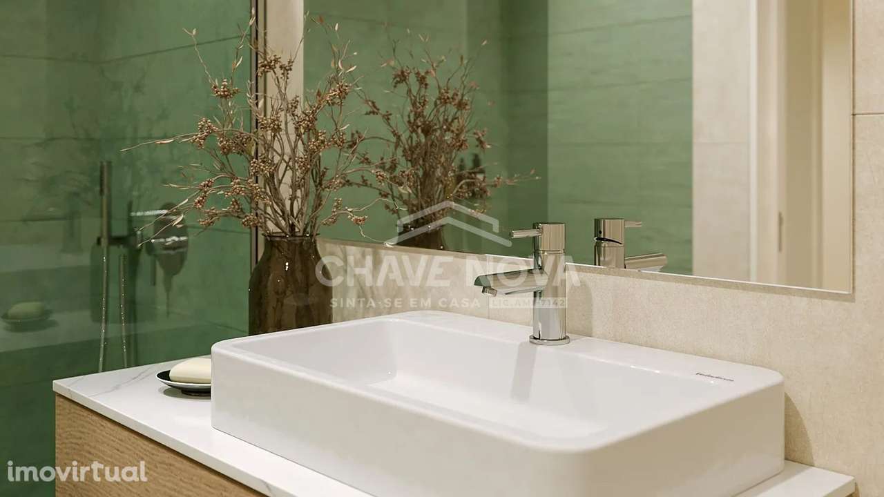 T1 Novo c/ Lugar de Garagem em Oliveira do Douro - Grande imagem: 4/5