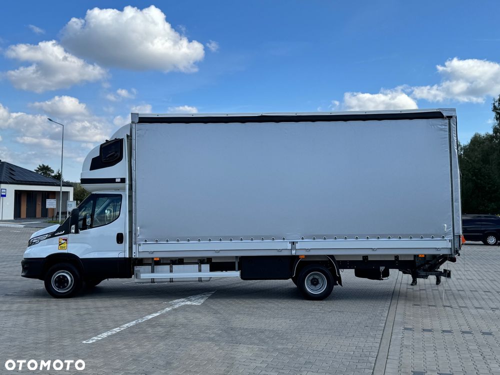 Iveco Daily 2023r Hi-Matic‼️70C18H‼️3.0 // Winda Dhollandia 1000KG // Plandeka 16 Palet 2x Firanka + Dach zsuwany ‼️Wysokość rampowa Full LED Tempomat Aktywny ACC Salon Polska  6.43mx2.45mx2.70m DMC7200KG Faktura Vat 23% - 26