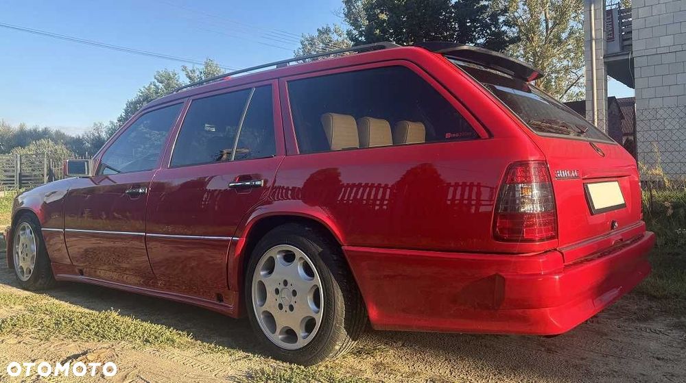 daszek spoiler lotka Mercedes S124 TFB tuning - 9